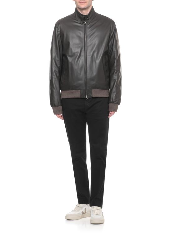 25FW H.C.R. 가죽 자켓 3731P NUDOT MORO Brown - OTHER BRANDS