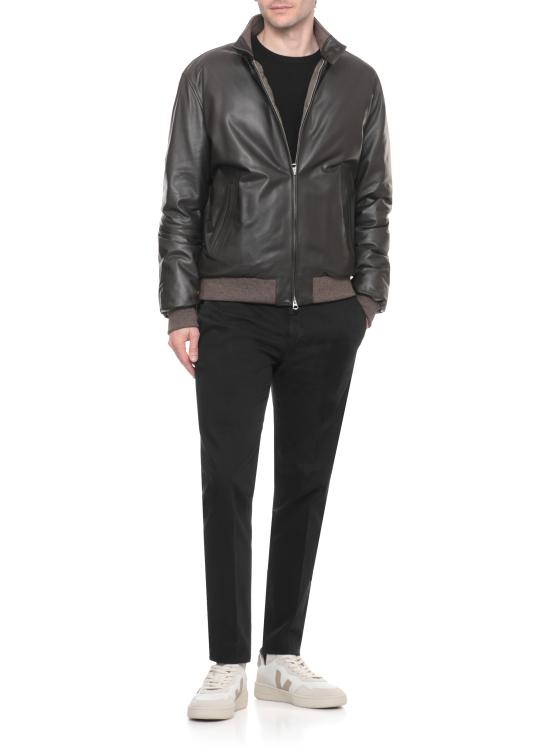 25FW H.C.R. 가죽 자켓 3731P NUDOT MORO Brown - OTHER BRANDS