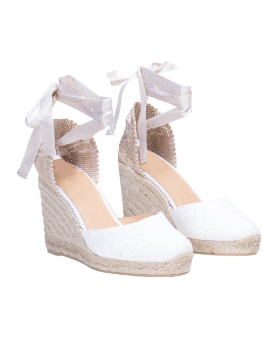  까스따네르 힐/펌프스 021767 4078 8 032 Metalizado BLANCO ORO BIANCO - CASTANER