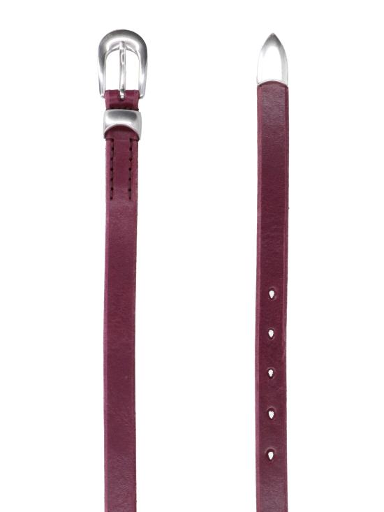 26SS 아워레가시 가죽 벨트 A2268HS SHADOW BERRY LEATHER Violet - OUR LEGACY