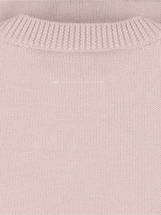 26SS MM6 메종마르지엘라 스웨터 SH0HL0039 M13206 115 Beige - MM6 MAISON MARGIELA
