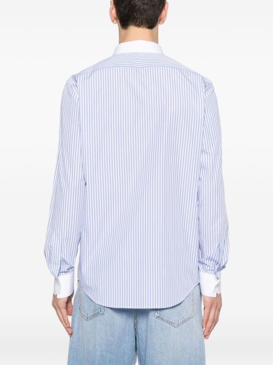 26SS 셀린느 긴팔 셔츠 RC0BX1389 CBA0 Clear Blue - CELINE