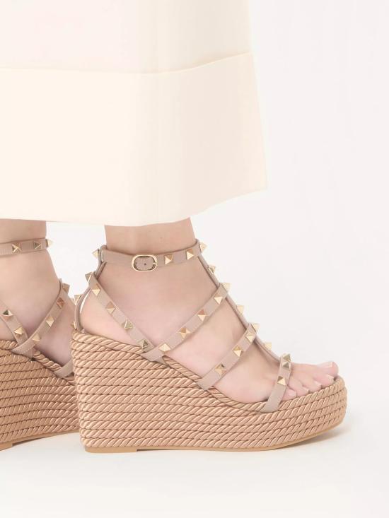 26SS 발렌티노 가라바니 샌들 8W2S0F95BAEN58 BROWN - VALENTINO GARAVANI