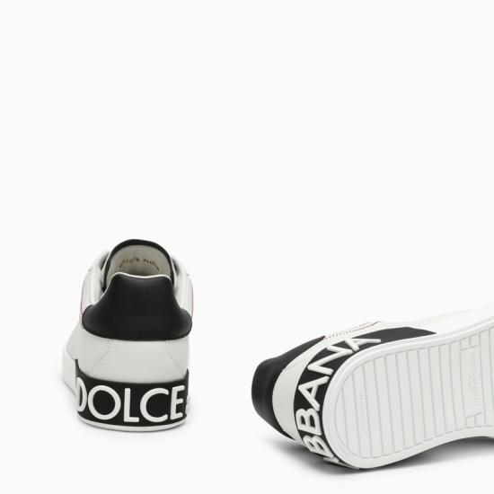 26SS 돌체앤가바나 카프스킨 나파 포르토피노 스니커즈 CS2216AH52689697 WHITE - DOLCE & GABBANA
