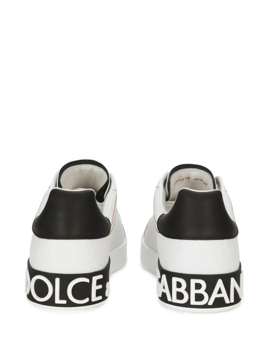 26SS 돌체앤가바나 카프스킨 나파 포르토피노 스니커즈 CS2216AH52689697 WHITE - DOLCE & GABBANA