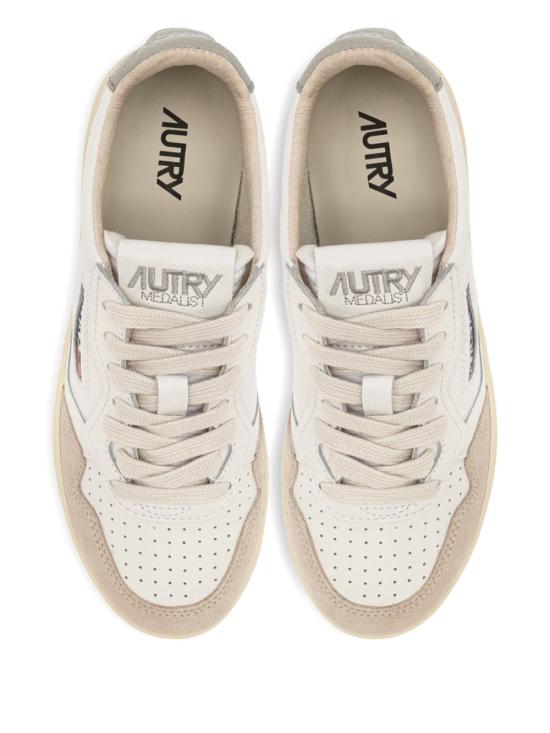 26SS 오트리 메달리스트 로우 스니커즈 AULMLS14 WHITE - AUTRY