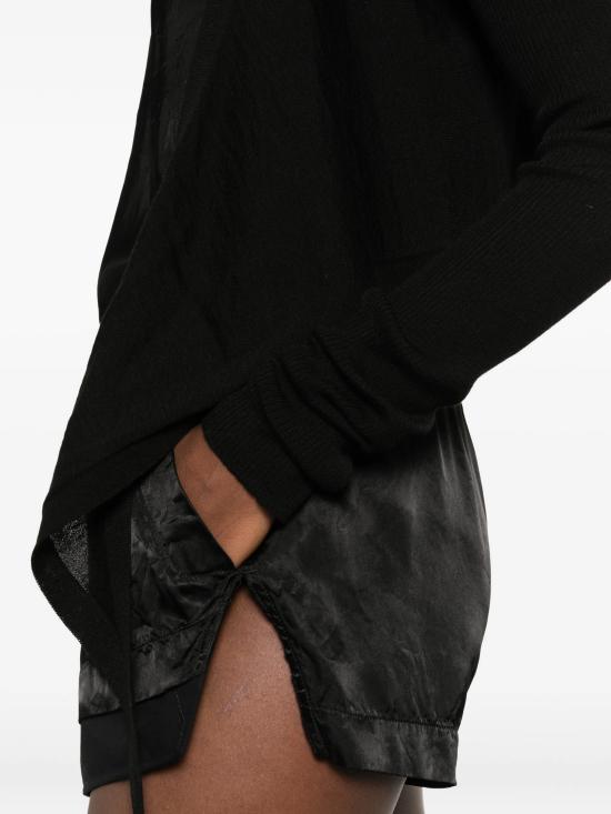 26SS 릭 오웬스 스웨터 RP01F6645M09 BLACK - RICK OWENS