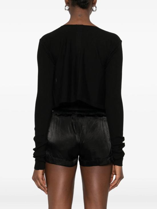 26SS 릭 오웬스 스웨터 RP01F6645M09 BLACK - RICK OWENS