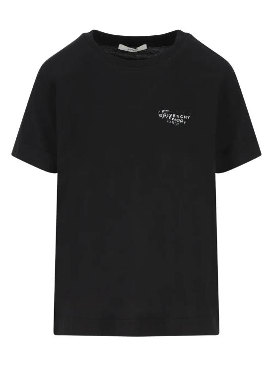 26SS 지방시 반팔 티셔츠 BW70FJP7A7001 BLACK