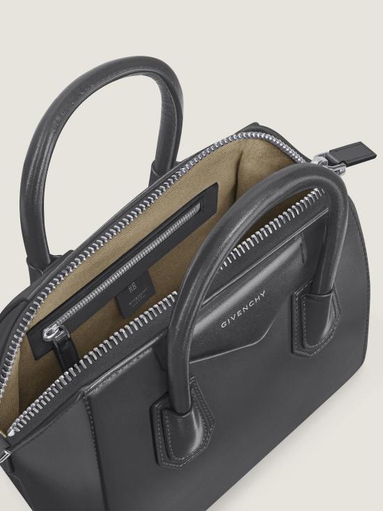26SS 지방시 레더 스몰 안티고나 백 BB5149B00D021 GREY - GIVENCHY