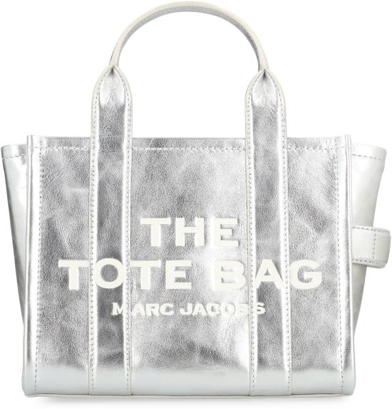 26SS 마크제이콥스 메탈릭 스몰 토트백 2F3HTT004H01039 SILVER - MARC JACOBS