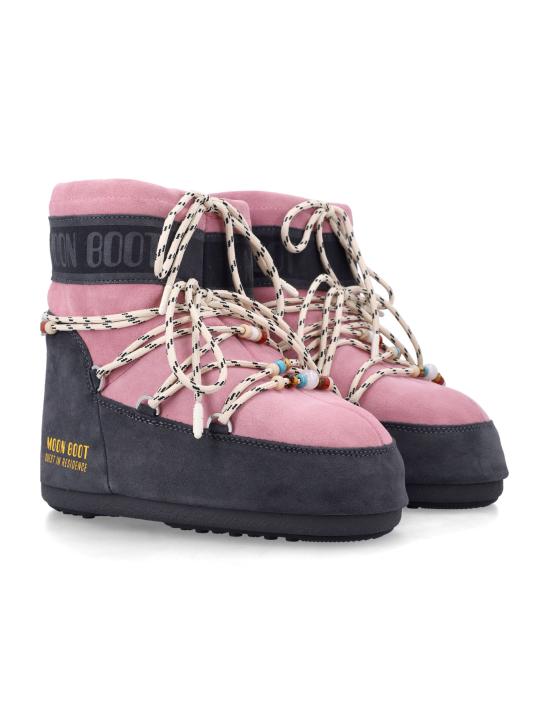 26SS 문부츠 아이콘 나일론 로우 부츠 80D1409730HJ05 PINK - MOON BOOT