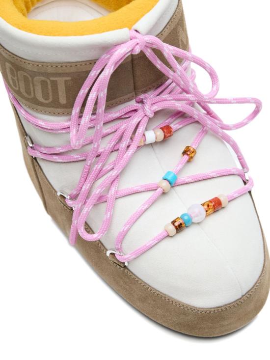 26SS 문부츠 아이콘 나일론 로우 부츠 80D1409730BL43 BEIGE - MOON BOOT