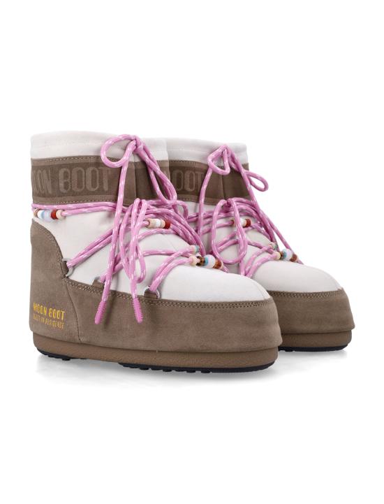 26SS 문부츠 아이콘 나일론 로우 부츠 80D1409730BL43 BEIGE - MOON BOOT