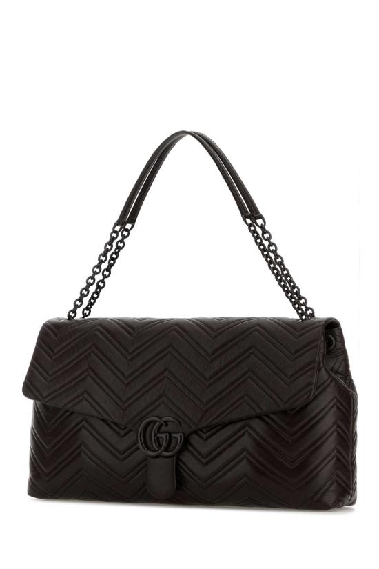 25FW 구찌 GG 마몽 맥시 숄더백 850653AAFS12019 BROWN - GUCCI