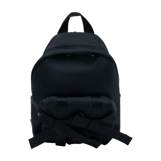 26SS 시몬로샤 유틸리티 보우 백팩 BAG179TB 0761 BLACK JET BLACK