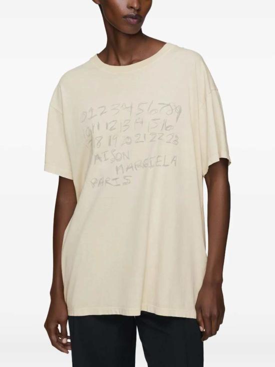 26SS 마르지엘라 뉴메리컬 코튼 티셔츠 S51GC0544S24575 JUTA - MAISON MARGIELA