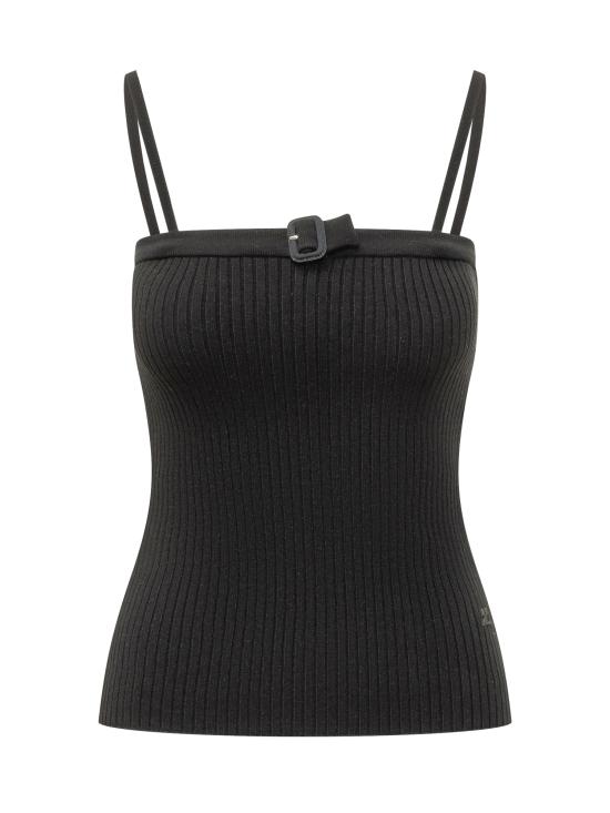 26SS 쿠레쥬 반팔 티셔츠 126MDE156FI0001 9999 BLACK