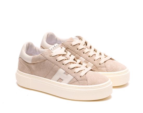 26SS 호간 크로스윈드 스니커즈 호간 HXW7050GB00 UHO378T Beige - HOGAN