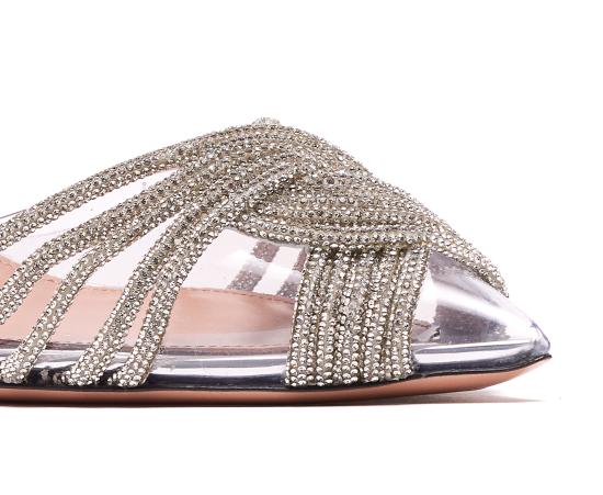 26SS 아쿠아주라 힐/펌프스 GAPMIDL0 SYPCCC Silver - AQUAZZURA