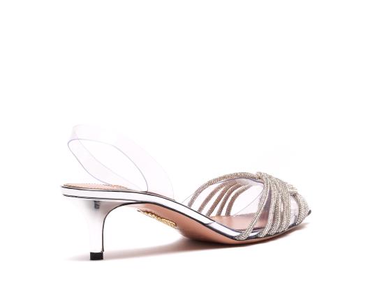 26SS 아쿠아주라 힐/펌프스 GAPMIDL0 SYPCCC Silver - AQUAZZURA