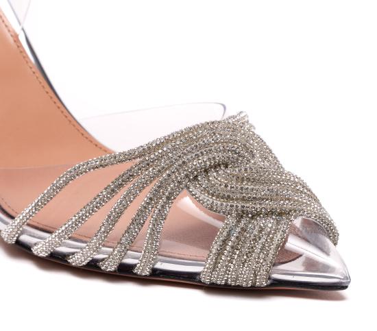 26SS 아쿠아주라 힐/펌프스 GASMIDL0 SPPCCC Silver - AQUAZZURA