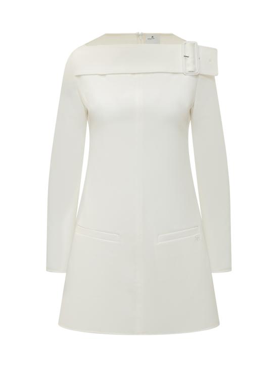 26SS 쿠레쥬 숏 원피스 126CRO810PL0159 0001 HERITAGE WHITE