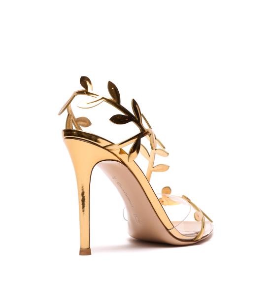 26SS 지안비토로시 힐/펌프스 G32407 15RIC GMETRME Golden - GIANVITO ROSSI