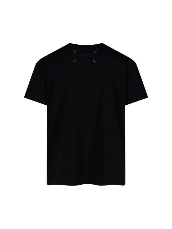 26SS 마르지엘라 디스트로이드 로고 티셔츠 S30GC0701 S22816900 Black - MAISON MARGIELA