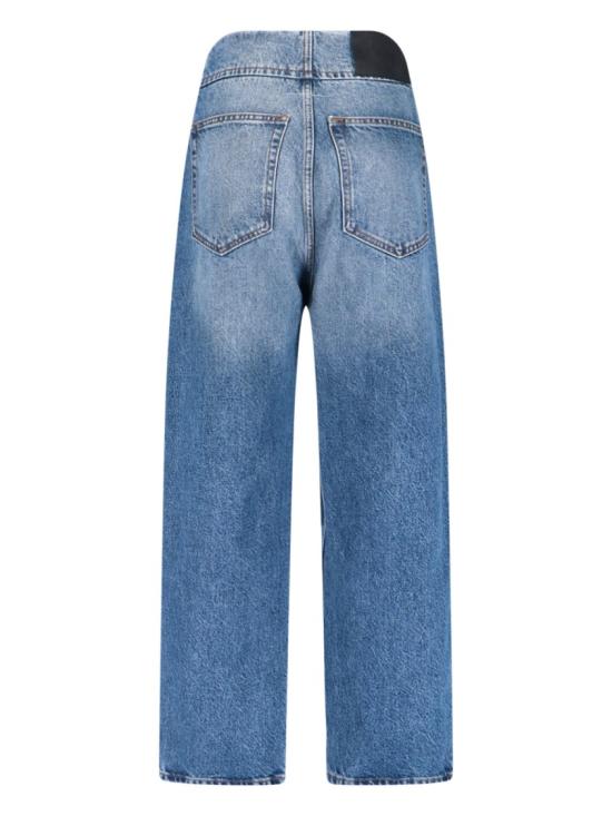 26SS MM6 메종마르지엘라 스트레이트레그 진 S52LA0235 M30058965 Blue - MM6 MAISON MARGIELA