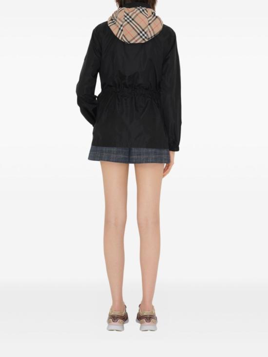 26SS 버버리 숏 나일론 파카 8110309A1189 Black - BURBERRY