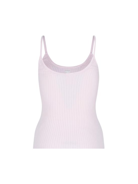 26SS 쿠레쥬 민소매 티셔츠 PERMDE012FI00015009 Pink - COURREGES