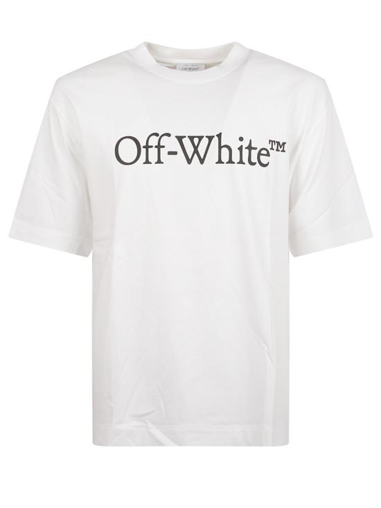 25FW 오프화이트 반팔 티셔츠 OMAA120C99JER0080110 White