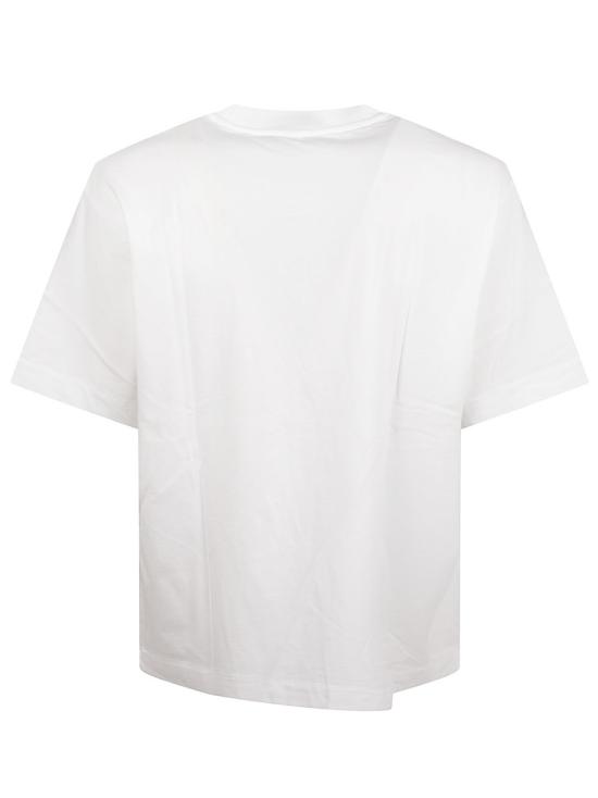 25FW 오프화이트 반팔 티셔츠 OMAA120C99JER0080110 White - OFF WHITE