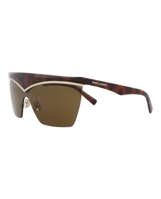 생로랑 선글라스 SL614MASK 30014960 002 20355 NS Brown - SAINT LAURENT