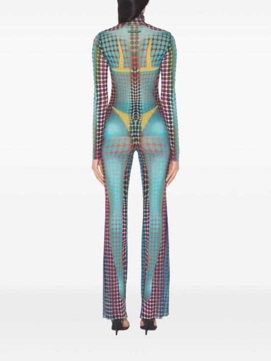 26SS 장 폴 고티에 긴팔 티셔츠 TO445 M018P 502710 Green - JEAN PAUL GAULTIER