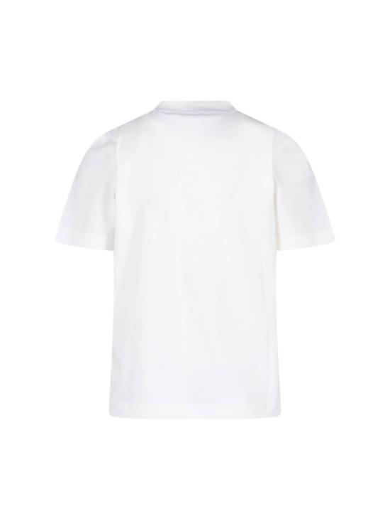 26SS 버버리 EKD 자수 티셔츠 8111948B7347 White - BURBERRY