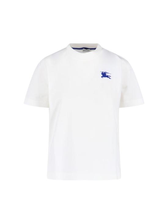 26SS 버버리 EKD 자수 티셔츠 8111948B7347 White