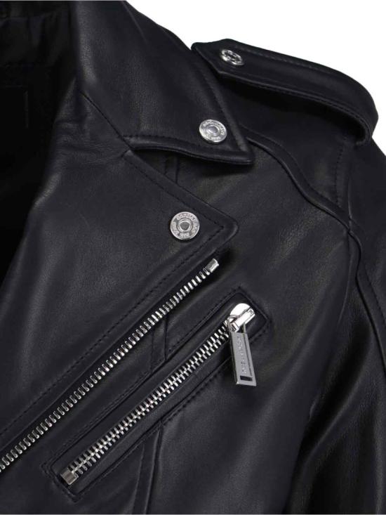 26SS 디스퀘어드2 바이커 자켓 S74AM1329 SY1491900 Black - DSQUARED2