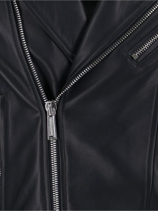 26SS 디스퀘어드2 바이커 자켓 S74AM1329 SY1491900 Black - DSQUARED2