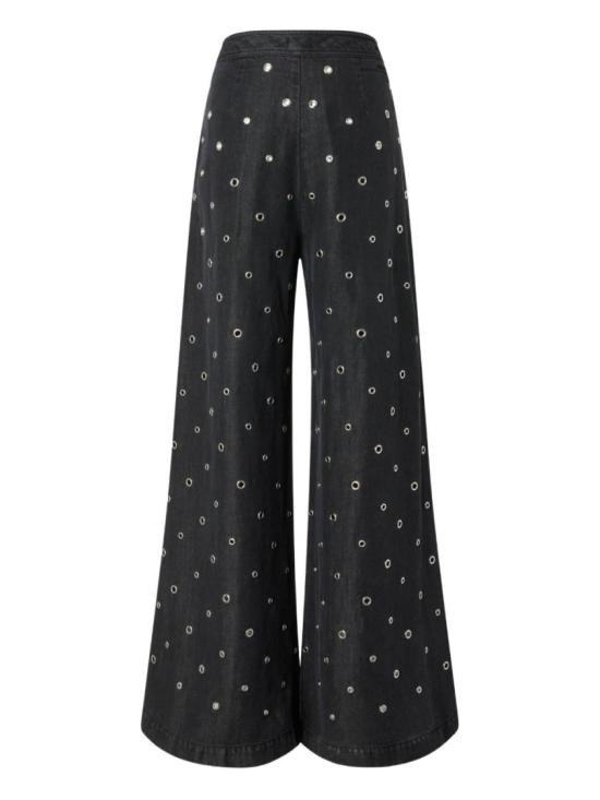 26SS 핑코 데님 팬츠 106335A34DF16 Black - PINKO