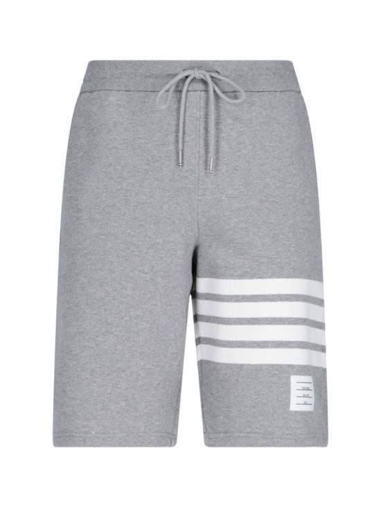 26SS 톰브라운 클래식 루프백 4바 스웨트쇼츠 MJQ012H 00535068 Grey