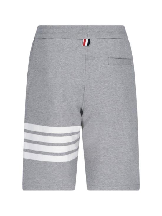 26SS 톰브라운 클래식 루프백 4바 스웨트쇼츠 MJQ012H 00535068 Grey - THOM BROWNE