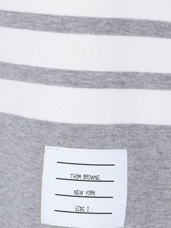 26SS 톰브라운 클래식 루프백 4바 스웨트쇼츠 MJQ012H 00535068 Grey - THOM BROWNE