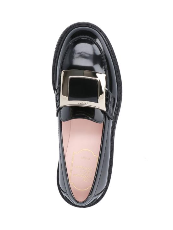 26SS 로저비비에 플랫 슈즈 RVW54825190MRKB999 Black - ROGER VIVIER