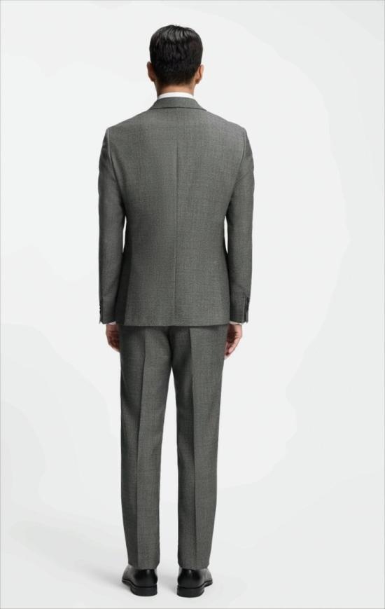 25FW 보스 수트 자켓 50551572 H HUTSON 251 10275216 030 Grey - BOSS