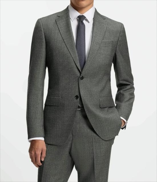 25FW 보스 수트 자켓 50551572 H HUTSON 251 10275216 030 Grey - BOSS