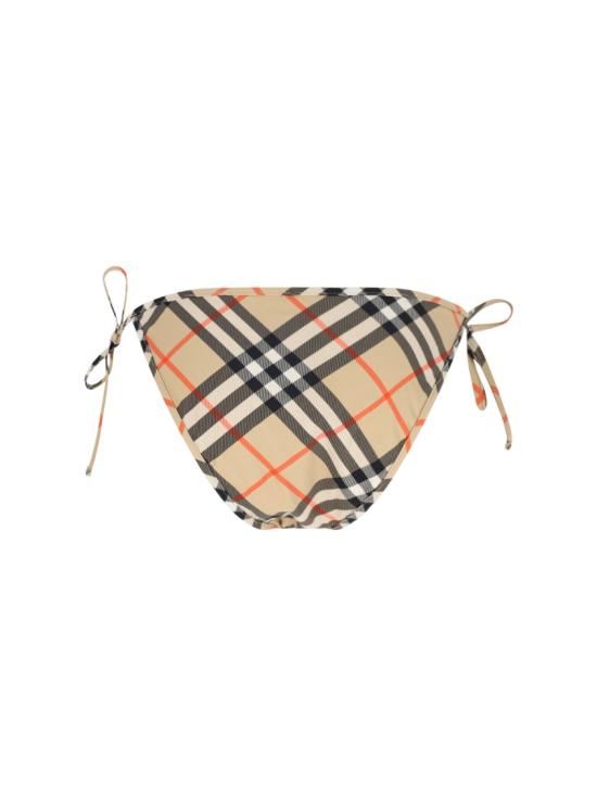 26SS 버버리 체크 비키니 브리프 8122513B9368 Neutrals - BURBERRY