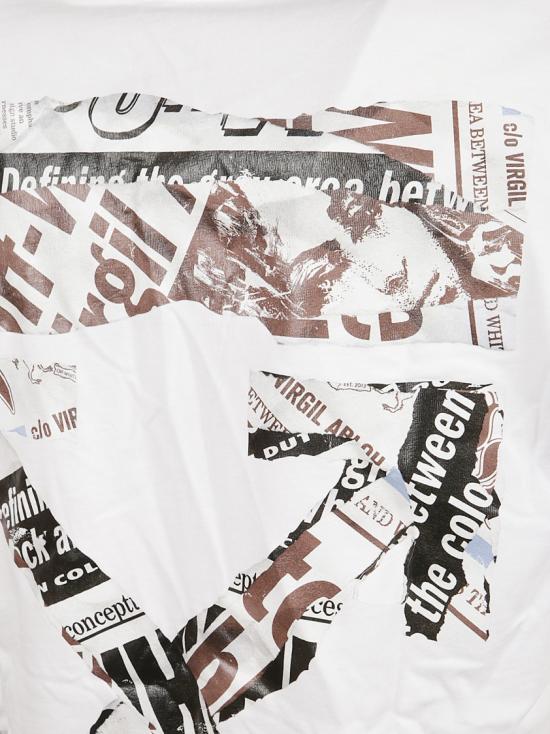 25FW 오프화이트 반팔 티셔츠 OMAA027F25JER0050110 White - OFF WHITE