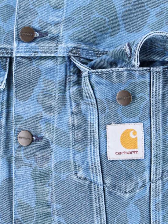 25FW 칼하트 WIP 데님 자켓 I0337662I235 Blue - CARHARTT WIP